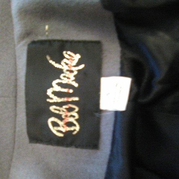 Charcoal Grey Blazer with Sequins - Picture 3 of 5